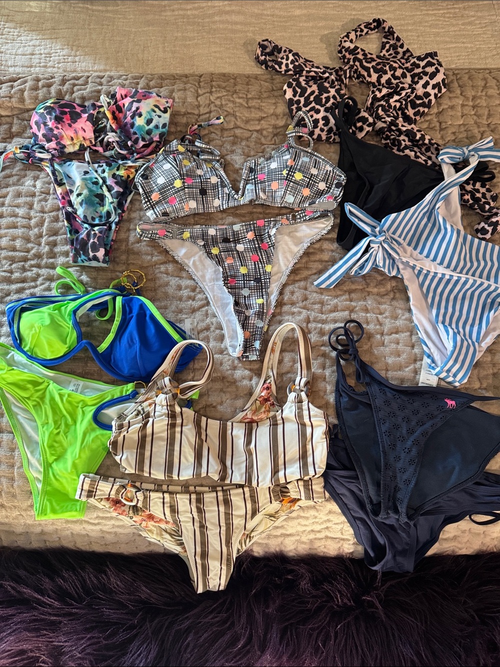 Assorted Women's Bikini Swimwear - Mixed Colors